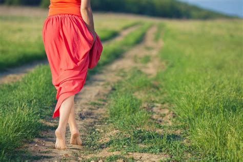 walking barefoot     healthy womens alphabet