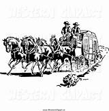 Stagecoach Clipart Coach Stage Wells Fargo Vector Clipground Logo Getdrawings Cliparts sketch template