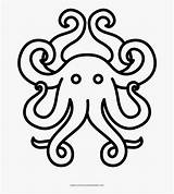 Octopus Kindpng sketch template