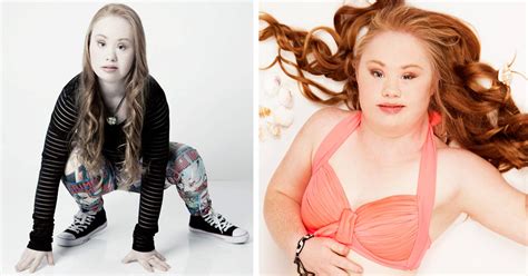 teen with down syndrome is determined to become a model