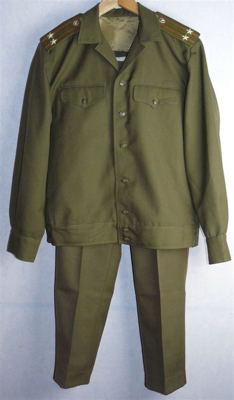 soviet uniform daily field jacket tunic pants trousers army russian