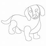 Dog Coloring Pages Wiener Dachshund Nationals Printable Getcolorings Color Getdrawings sketch template