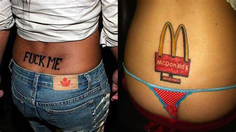 These 14 Worst Tramp Stamps Will Make You Cringe In Shame