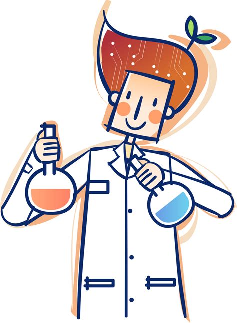 research methodology cartoon  transparent clipart clipartkey