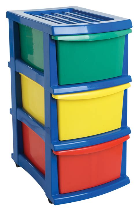 plastic  unit  drawer coloured  storage box