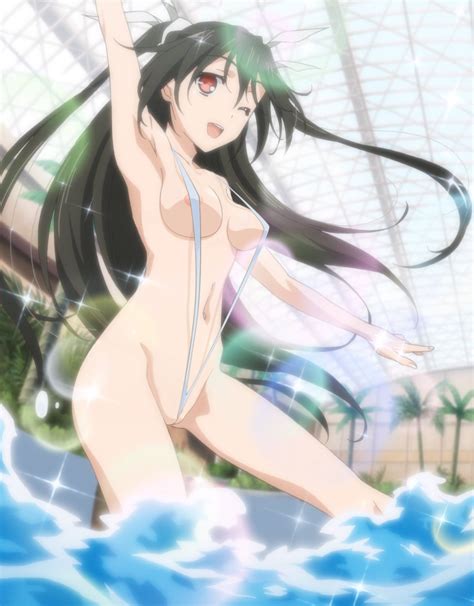 rule 34 breasts highres legs long hair mayo chiki nude nude filter photoshop pool sling