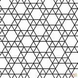 Tessellation Triangle Mosaicos Teselado Hexágonos Hexagon Mosaico Tessellations sketch template