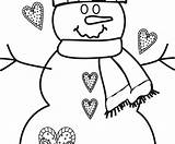 Snowman Family Coloring Pages Getdrawings Getcolorings sketch template