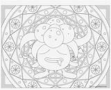 Pokemon Coloring Mandalas Colorear Gloom Para Seekpng sketch template