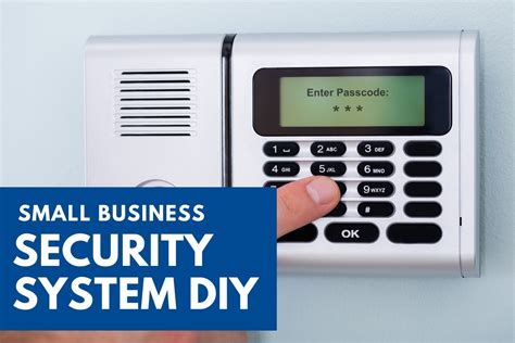 small business security system diy