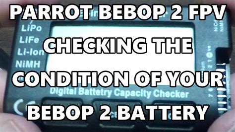 bebop  balanced battery charging clarified testing battery cells youtube