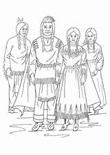 Coloring Indians Pages American Native Indianer Ausmalbilder Sheets Adult Drawing Color Edupics Colouring Indien Ausmalen Choose Board India Malvorlagen Coloriage sketch template