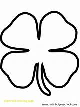 Shamrock Coloring Pages Printable Getcolorings sketch template