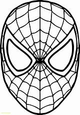 Mask Coloring Spiderman Pages Superhero Drawing Spider Man Symbol Sheets Printable Color Kids Mysterio Print Masks Colouring Clipart Rey Getdrawings sketch template