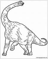 Pages Brachiosaurus Coloring Angry Kids Print Color Coloringpagesonly sketch template
