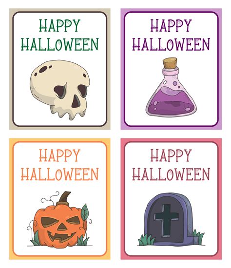 images  happy halloween printable cards  printable