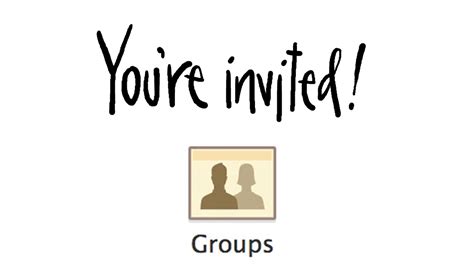 steps  sending  facebook group invite