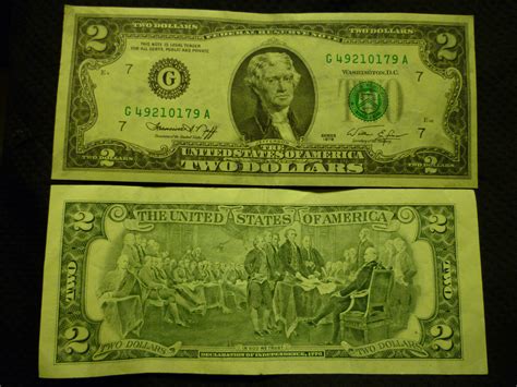 dollar bills worth