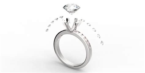 must see keyshot animation of diamond ring jewelry