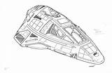 Delta Flyer Trek Star Voyager Blueprints Shuttle Starfleet Starships Ships Cygnus X1 Drawings Lcars Deck Visit Links sketch template