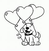 Coloring Pages Heart Autism Puppy Cute Balloons Print Printable Sheets Kids Color Drawing Popular Library Clipart Getcolorings Getdrawings Coloringhome Coloringfolder sketch template