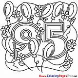 Birthday Coloring Happy Pages Colouring Sheet Years Sheets Hits sketch template