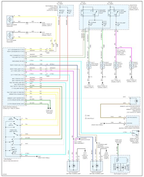 send   wiring diagram    chevrolet traverse   headlight