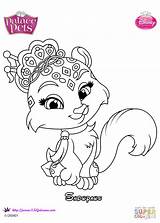 Pets Palace Coloring Pages Disney Printable Drawing Categories sketch template