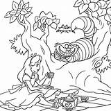 Coloring Pages Wonderland Alice Trippy Hatter Mad Adults Getdrawings Getcolorings sketch template