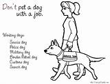 Dog Coloring Pages Police Service Dogs Safety Drawing Prairie Getcolorings Printable Color Getdrawings Kids Wordpress sketch template