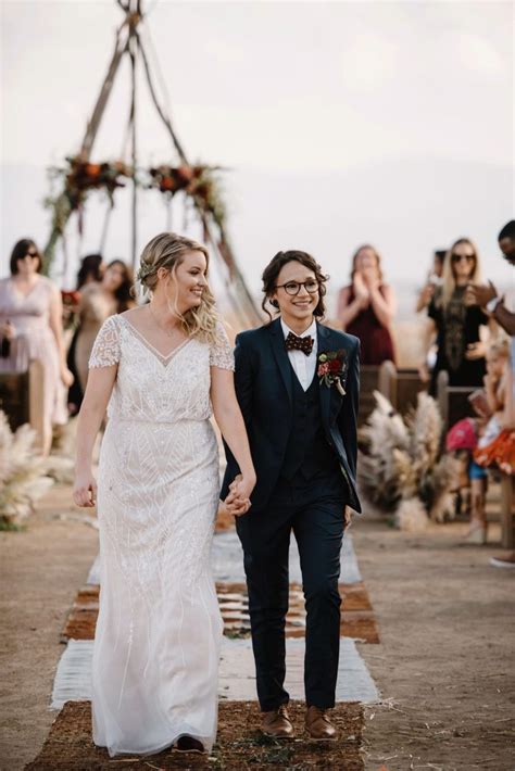 Lesbian Wedding Suit Ideas Beloved Blog