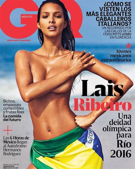 Lais Ribeiro Gq Mexico Sexy 2016 Cover Photoshoot01