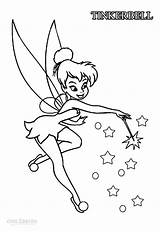 Tinkerbell Coloring Pages Fairy Fairies Disney Periwinkle Drawing Printable Outline Pan Peter Bell Tinker Entitlementtrap Clipart Print Boy Kids Brilliant sketch template