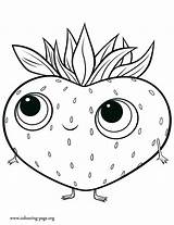 Coloring Pages Berry Holly Getcolorings Blueberry sketch template