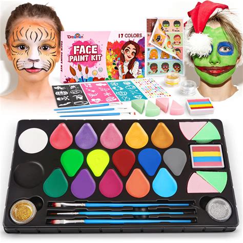 buy dreamon face paint  children  pcs face painting set   water based colors face