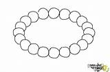 Bracelet Draw Coloring Drawingnow Step sketch template