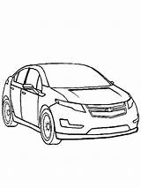 Coloring Pages Chevrolet Chevy Cars Volt Printable Color Getcolorings Book Kids Honda Print Colors sketch template