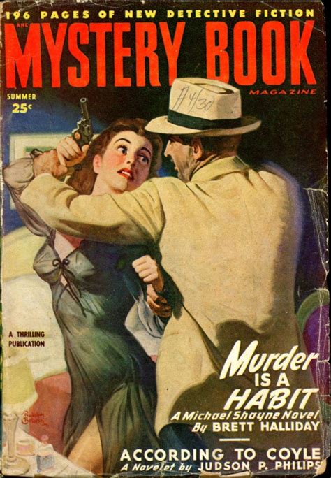 Mystery Book Pulp Covers