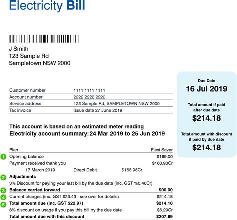 read  electricity bill vrogue