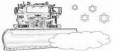 Snow Plow Coloring Machinery Katy 2008 Calendars Pages Template sketch template