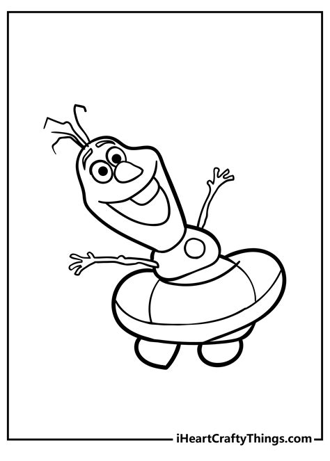 olaf coloring pages getcoloringpages  olaf  frozen coloring
