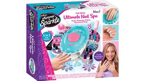 summer toy  tweens  shimmer  sparkle real ultimate nail spa