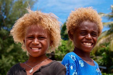 Quiet Corner Melanesians The Blonde Afros From Solomon Islands