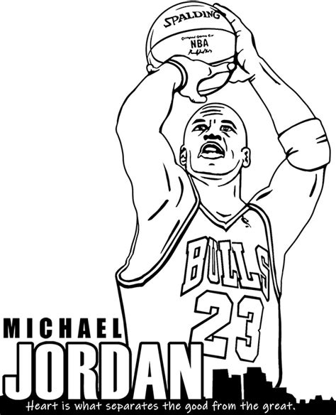 michael jordan coloring page chicago bulls topcoloringpagesnet