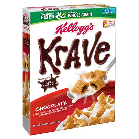 amazoncom kelloggs krave chocolate cereal  ounce pack