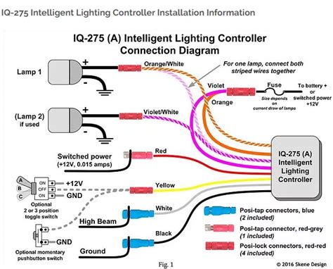 wiring diagram  auxiliary lights