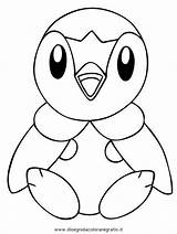 Coloring Piplup Pokemon Pages Getdrawings sketch template