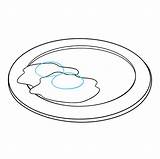Bacon Drawing Paintingvalley Eggs sketch template