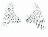 Angel Coloring Pages Wings Getcolorings Awesome sketch template