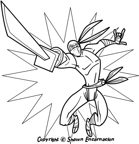 ninja coloring pages  printable coloring home